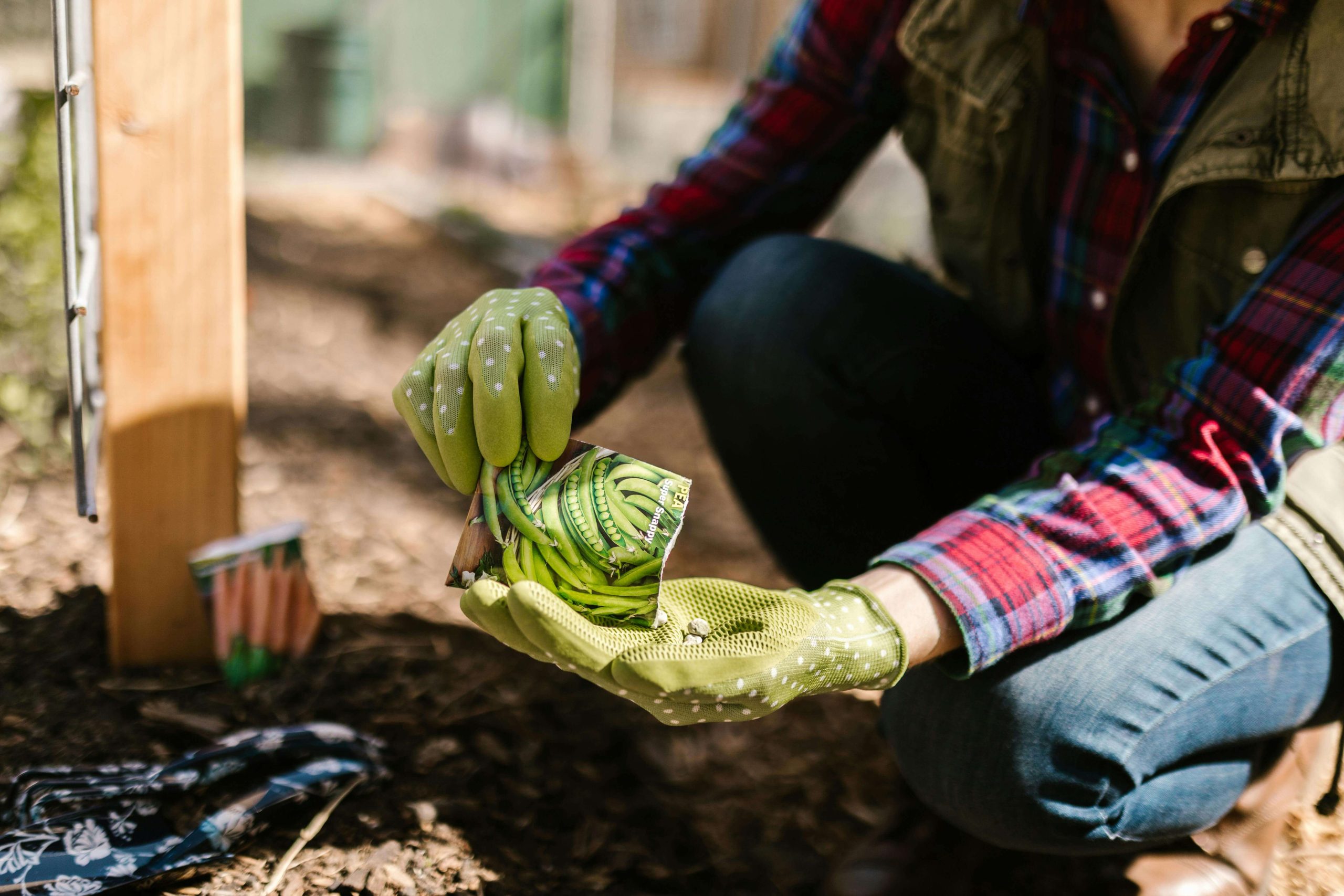 Home roofing, garden seed packets